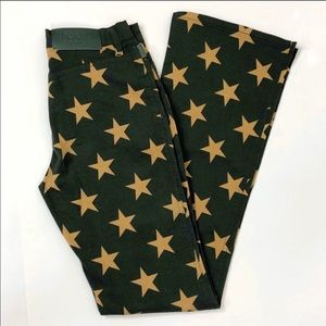 Moschino Jeans Vintage Olive Green Military Star